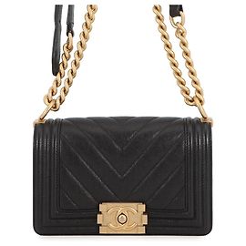 Borsa Chanel Matelasse Boy Small Nero