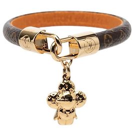 Pulseira Charm Monogram Louis Vuitton Marrom