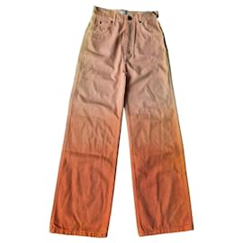 Calça Sandro Degradê Laranja Laranja Areia