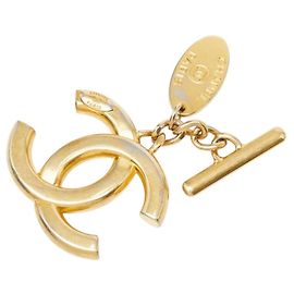 Charm Chanel Coco Mark Dourado