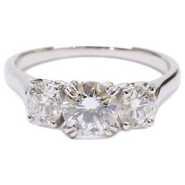 Harry Winston Platin 950 Diamantring Andere