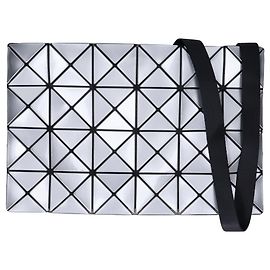 Autre Marque BAOBAO ISSEY MIYAKE Silver BB41-AG054-91 Shoulder Bag Silvery