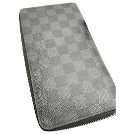Louis Vuitton Companion Wallet Damier Graphite Canvas Black