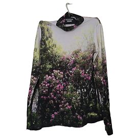 Camiseta de manga larga Paul Smith con estampado floral Rosa Multicolor Verde