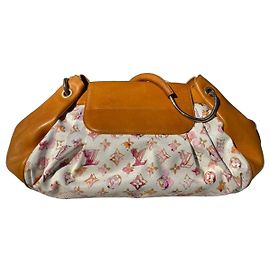 Louis Vuitton Jamais Aquarelle Édition Limitée Marron Rose Blanc