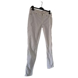 7 For All Mankind Jeans bianchi 'The Skinny' Bianco