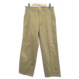 Céline Pantalones de pierna recta de cintura media CELINE Beige