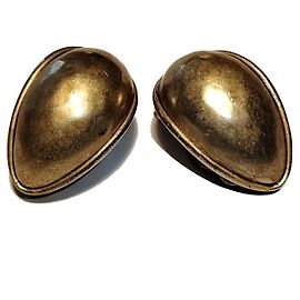 Boucles d'oreilles Ralph Lauren dorées Doré
