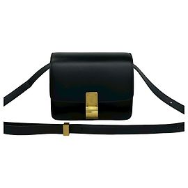 Céline Borsa a Spalla Celine Classic Box Leather Nero