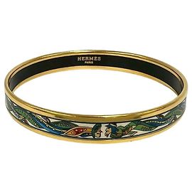 Hermès Hermes Gold Plated Bangle Golden