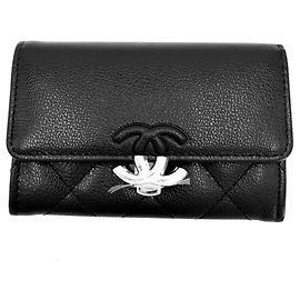 Monedero Chanel Matelassé Negro Negro
