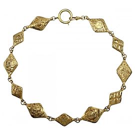 Collier Chanel Mademoiselle Vintage plaqué or Doré