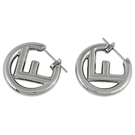 Fendi Creolen aus versilbertem Silber Silber