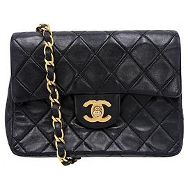 Borsa a Spalla Chanel Mini Matelasse Nero