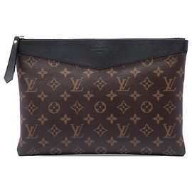Pochette Daily Monogram marrón Louis Vuitton Castaño