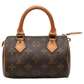 Louis Vuitton Brown Monogram Mini Speedy HL Brown