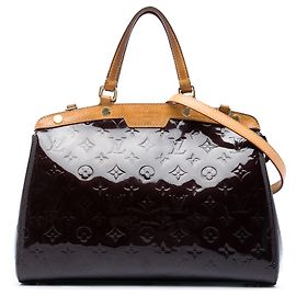 Louis Vuitton Purple Monogram Vernis Brea MM Purple