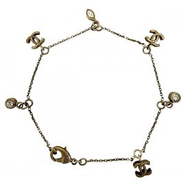 Pulseira de berloques Chanel banhada a ouro Outro