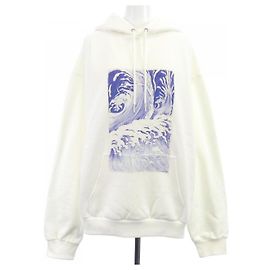 Céline Sweat à capuche CELINE en coton Beige
