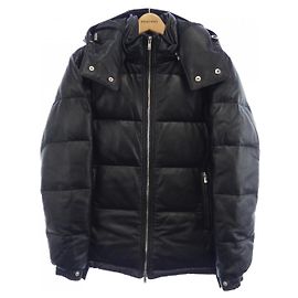 Autre Marque KATHARINE HAMNETT Leather Down Jacket Black
