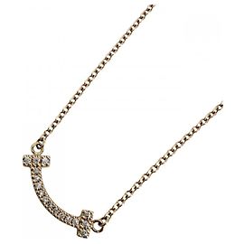 Colar com pingente Tiffany & Co. T Smile Mini Outro