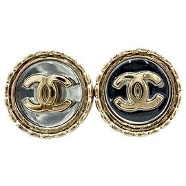 Orecchini a lobo placcati oro Chanel Altro