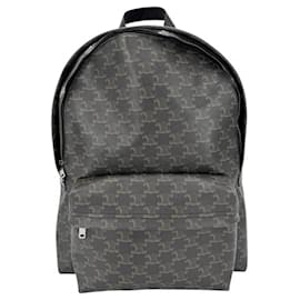 Céline Celine Medium-Sized Backpack Brown Black