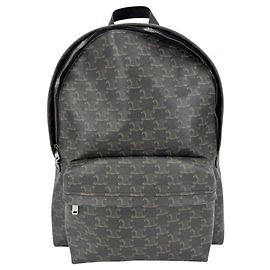 Céline Sac à dos Celine de taille moyenne Marron Noir