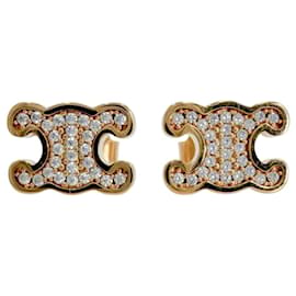 Céline Boucles d'oreilles Triomphe Stud Celine Doré