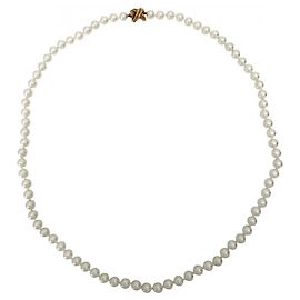 Collier en perles en or jaune 18K de Tiffany & Co. Autre