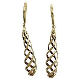 Tiffany & Co. Venezia Yellow Gold Drop Earrings Other
