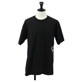 T-shirt a maniche corte Chrome Hearts in cotone L Nero Auth am11960M Nero