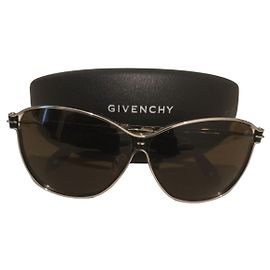 Givenchy SGV A52 Sunglasses - Black/Silver Black