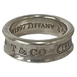 Tiffany & Co Tiffany Vintage Narrow Band Ring Silber