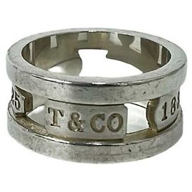 Tiffany & Co. Vintage 1837 Element Ring Silber