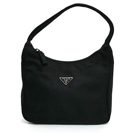 Borsa in nylon nero Prada Nero