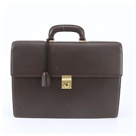 Sac à main, Mallette, Tote bag en cuir Loewe Anagram Marron