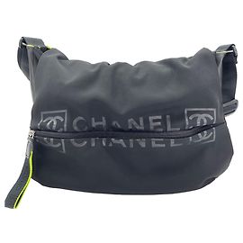 Bolsa de Ombro Chanel Sport Line Preto