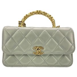 Borsa Chanel Matelassé bianca Bianco