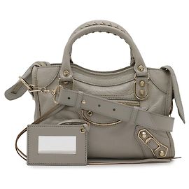 Balenciaga Classic Mini City Handbag Grey