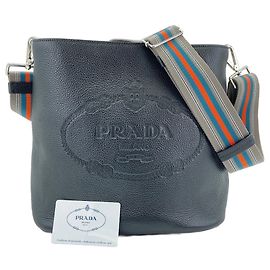 Bolsa de ombro preta Prada Preto