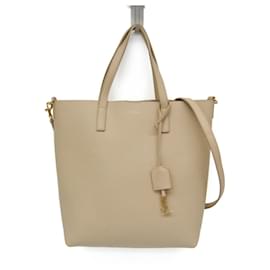 Sac de shopping Yves Saint Laurent Toy 498612 Beige
