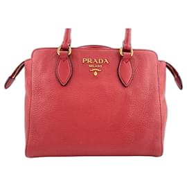 Borsa rossa Prada Rosso