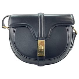 Céline Celine 16 Seize Buzas Small Shoulder Bag Nero