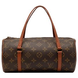 Louis Vuitton Marrom Monogram Papillon 26 Marrom