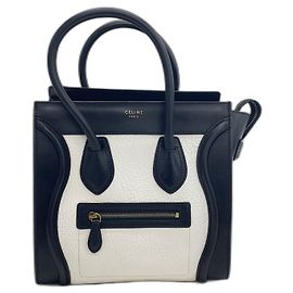 Céline Borsa Celine Luggage Micro - Black Nero