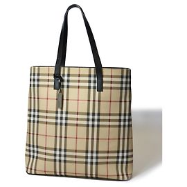 Sac cabas Burberry Nova Check Beige