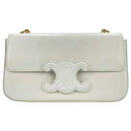 Céline Bolso de hombro blanco Celine Blanco