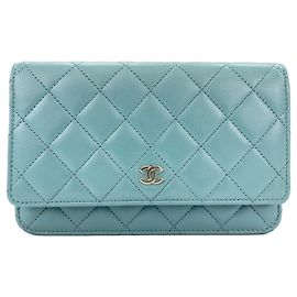 Borsa a Spalla Chanel Matelassé Verde Verde