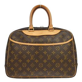 Louis Vuitton Deauville Monogram Canvas 34 Marron